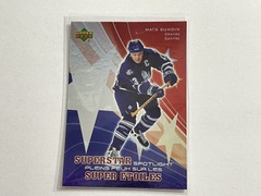 2005-06 Upper Deck McDonald's Superstar Spotlight Mats Sundin #SS3 Maple Leafs